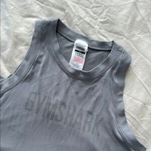 Gymshark Steel Gray Sleeveless Top